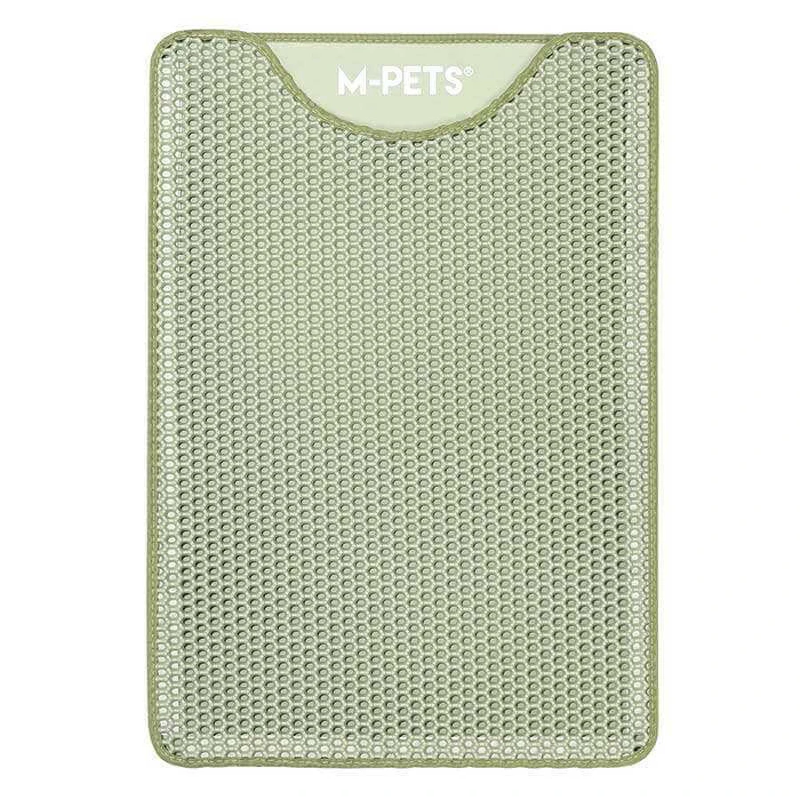 M-Pets (М-Петс) Duplex Cat Litter Mat Vertical Black - Килимок для котячого туалету; 45х65 см (Зелений): ціни та характеристики