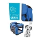 M-Pets (М-Петс) Flow Crate - Складная сумка-переноска для собак и котов; 81х59х59 см