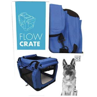 M-Pets (М-Петс) Flow Crate - Складная сумка-переноска для собак и котов; 91х63х63 см