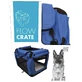 M-Pets (М-Петс) Flow Crate - Складная сумка-переноска для собак и котов; 91х63х63 см