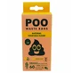 M-Pets (М-Петс) POO Dog Waste Bags Lemon Scented – Біологічно розкладні пакети з ароматом лимона для прибирання за тваринами; 60 шт. (Білий)