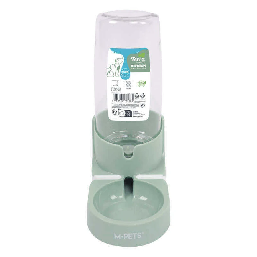 M-Pets (М-Петс) Refresh Sea Green - Диспенсер для води Морская зелень для кошек и собак; 850 мл (Мята): цены и характеристики