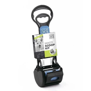 M-Pets (М-Петс) Waste Scoop Kit - Совок з пакетами для прибирання за собакою на вулиці; 38x12x10,5 см