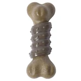M-Pets Chewood Dog toy Small Bone with rubber - Іграшка Маленька кістка з гумою для собак; S (13,9x5,1x5,8 см) (Коричневий)