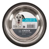M-Pets Crock Bowl - Металлическая миска с нескользящей основой для собак и кошек; 910 мл