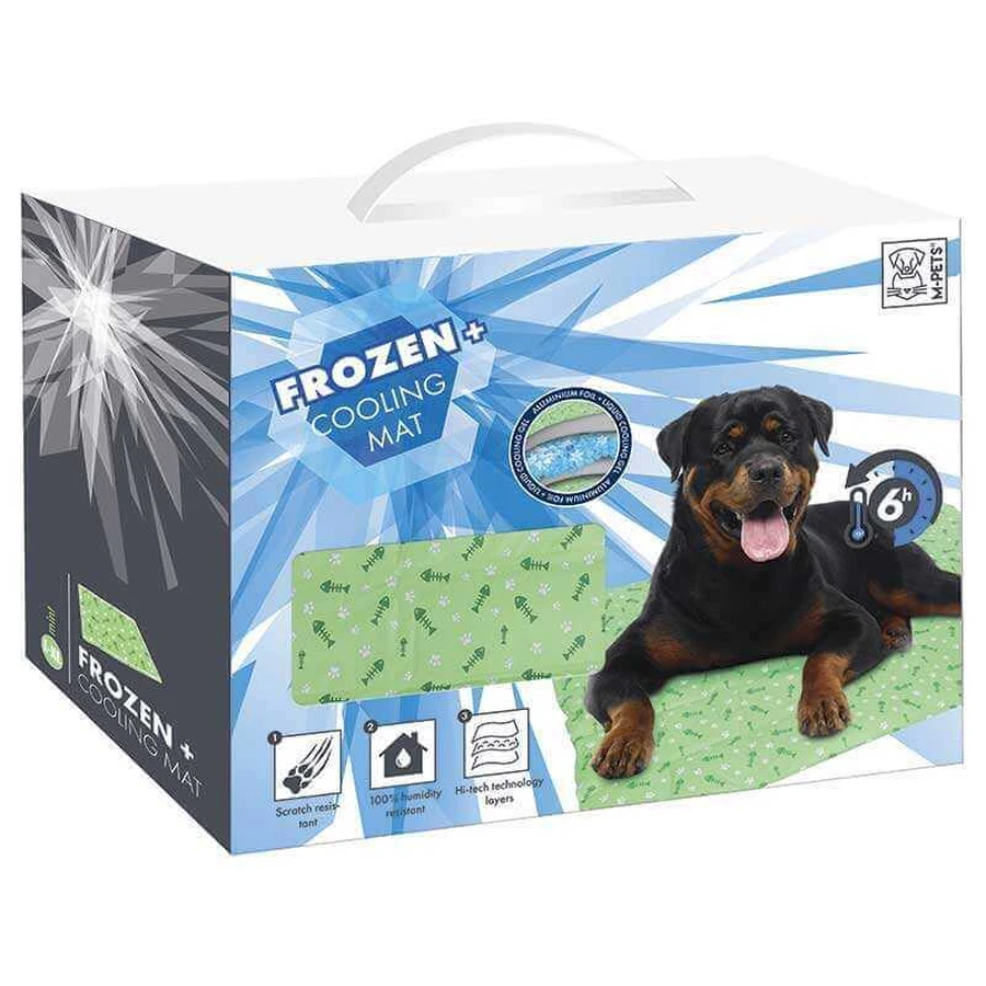 M-Pets Frozen+ Cooling Mats Mint - Охолоджуючий килимок для собак; L (60х90 см) (Світло-зелений): ціни та характеристики