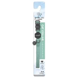 M-Pets Gentle Cat Collar - Регульований нашийник з дзвіночком для котів; 1х20-30 см (Зелений)