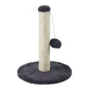 M-Pets My First Cat Tree Pompom - Дряпка-стовпчик з іграшкою на платформі для кошенят; 24x24x30 см
