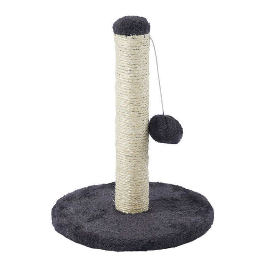 M-Pets My First Cat Tree Pompom - Дряпка-стовпчик з іграшкою на платформі для кошенят; 24x24x30 см: ціни та характеристики