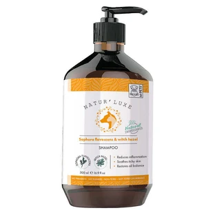 M-Pets Natur'Luxe Sophora and Witch Hazel Shampoo - Шампунь з софорою жовтою та гамамелісом для чутливої шкіри собак; 500 мл