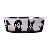 M-Pets Petjoy DogFamily Bowl - Миска из нержавеющей стали для собак; 1650 мл