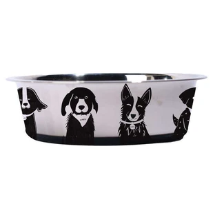 M-Pets Petjoy DogFamily Bowl - Миска из нержавеющей стали для собак; 1650 мл