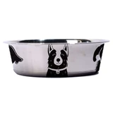 M-Pets Petjoy DogFamily Bowl - Миска з нержавіючої сталі для собак; 490 мл