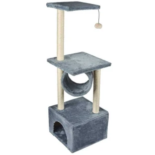 M-Pets TAGA Cat Tree - Ігровий комплекс для котів; 35x35x102 см (Сірий)