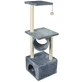 M-Pets TAGA Cat Tree - Игровой комплекс для котов; 35x35x102 см (Серый)