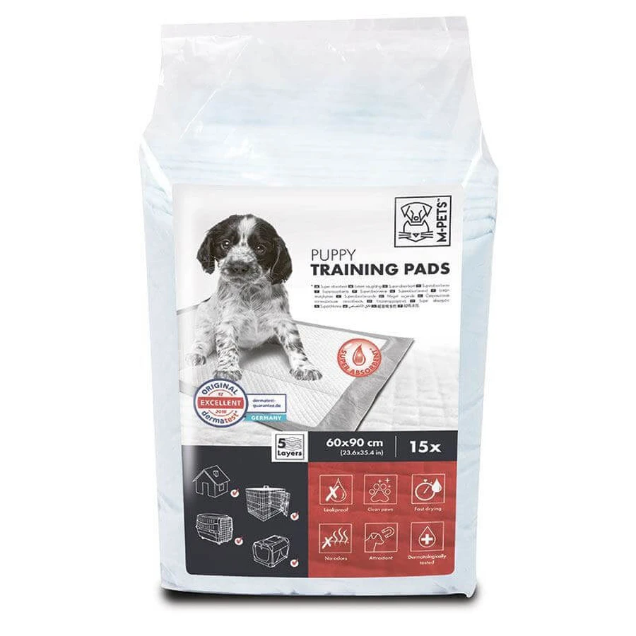 M-Pets (М-Петс) All Day Puppy – Пелюшки суперпоглинаючі для привчання цуценят до туалету; 90х60 см / 15шт.: ціни та характеристики