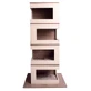M-Pets (М-Петс) CatElite Brigitte Cat tree – Игровой модульный комплекс Бриджит с 4 домиками для кошек; 60х60х116 см