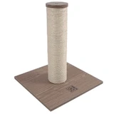 M-Pets (М-Петс) CatElite Sharon Cat tree – Когтеточка-столбик Шарон на платформе для кошек; 40х40х48 cм