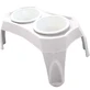 M-Pets (М-Петс) Combi Double Bowl - Миска на подставке двойная для собак; 2х950 мл