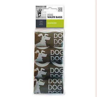 M-Pets (М-Петс) Dog Waste Bags - Набір пакетів без ароматизатора для прибирання за собакою; 4х15 шт.
