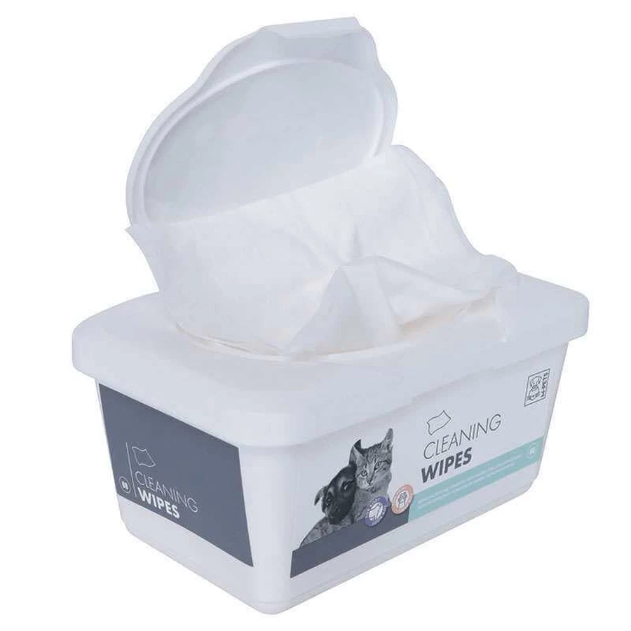 M-Pets (М-Петс) Pet Cleaning Wipes – Влажные салфетки для кожи и шерсти собак и котов любого возраста различных пород; 80 шт./уп.: цены и характеристики