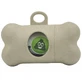 M-Pets (М-Петс) Poo Bamboo Waste Bag Dispenser - Диспенсер из бамбука с органическими мешками для отходов жизнедеятельности животных; Комплект
