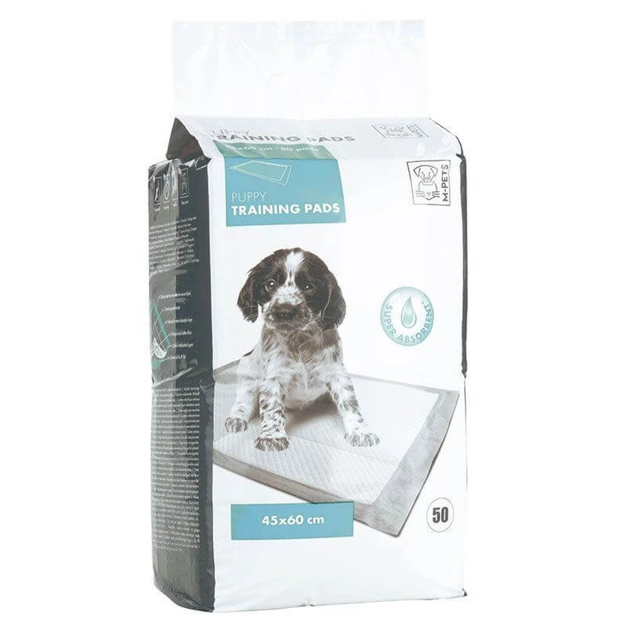 M-Pets (М-Петс) Puppy Training Pads – Пелёнки для приучения щенков к туалету; 60х45 см / 50 шт.: цены и характеристики