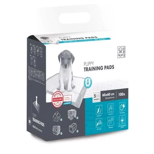 M-Pets (М-Петс) Puppy Training Pads – Пелюшки для привчання цуценят до туалету; 60х60 см / 100 шт.