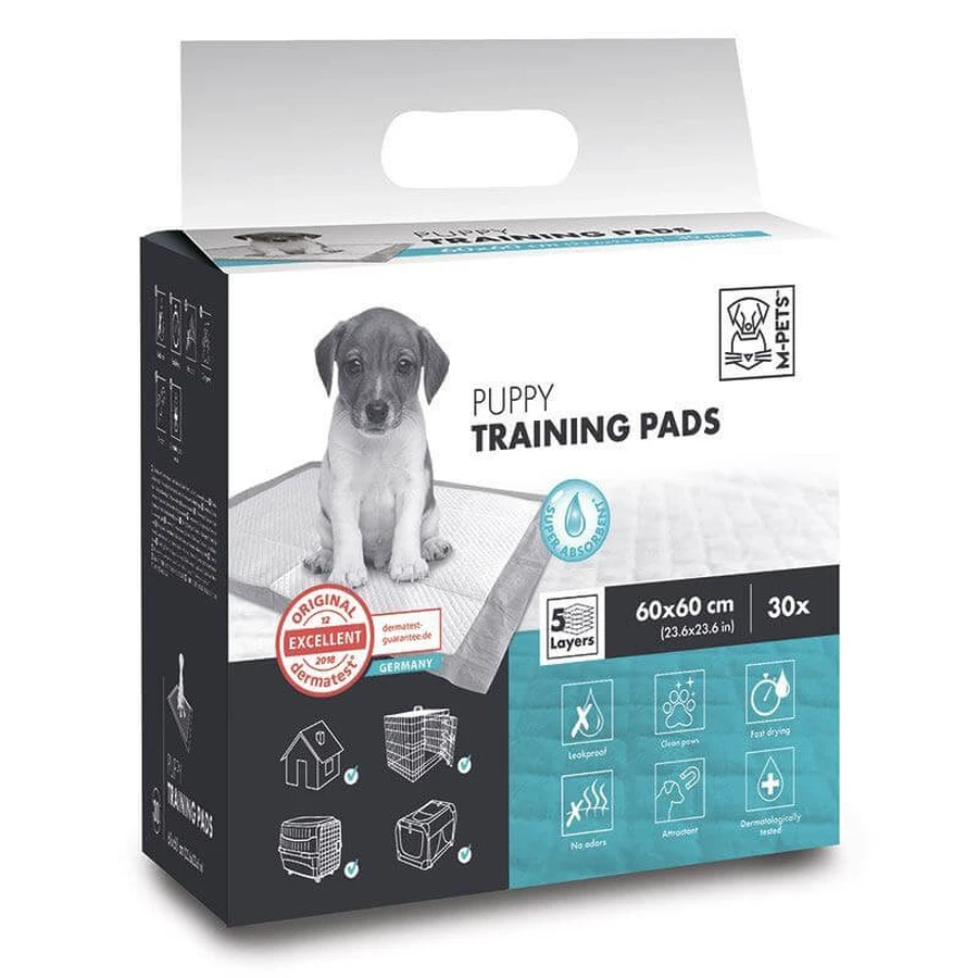 M-Pets (М-Петс) Puppy Training Pads – Пелёнки для приучения щенков к туалету; 60х60 см / 30 шт.: цены и характеристики