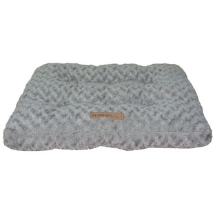 M-Pets (М-Петс) Shetland Cushion - Лежак з ультрам'якого штучного хутра для собак різних порід та котів; 58х45 см (Сірий)