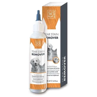 M-Pets (М-Петс) Tear Stain Remover – Засіб для видалення слізних плям на шерсті біля очей у котів та собак; 118 мл