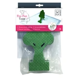 M-Pets (М-Петс) Pee Pee Tree 3D Pop Up - Комплект 3D-деревьев для приучающих пеленок Pee Pee Tree для собак; 15 шт./уп.