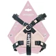 M-Pets Dog Harness Origami - Шлея Оригами для собак; S (33-43х29-57х2 см) (Розовый)
