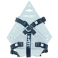 M-Pets Dog Harness Origami - Шлея Оригами для собак; S (33-43х29-57х2 см) (Светло-серый)