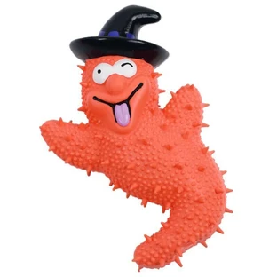 M-Pets Halloween Orange Wizard - Іграшка Чарівник на Хелловін для собак; 10х4х15 см (Помаранчевий)