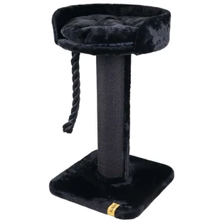 M-Pets Panther Premium Liana - Ігровий комплекс з кігтеточкою Ліана для котів; 55х55х96 см (Чорний)
