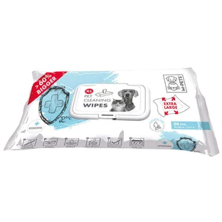 M-Pets Pet Cleaning Wipes Anti-Bacterial – Антибактериальные влажные салфетки для собак и котов любого возраста; 30 шт.