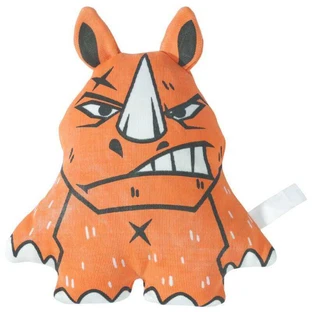 M-Pets Savage Rhino - Іграшка Носоріг для собак; 22х19 см (Помаранчевий)