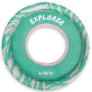 M-Pets Sprintpuff Frisbee Toy - Игрушка-фрисби для собак; 24 см (Зеленый)