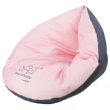 M-Pets Sweet Dreams - Трикутна подушка-трансформер для котів; 100х70х7 см (Рожевий / Сірий)