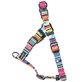 M-Pets Urban Style Jazz Harness Dog - Шлея с принтом полоски для собак; XS/1,5x30-40 см (Разноцветный)