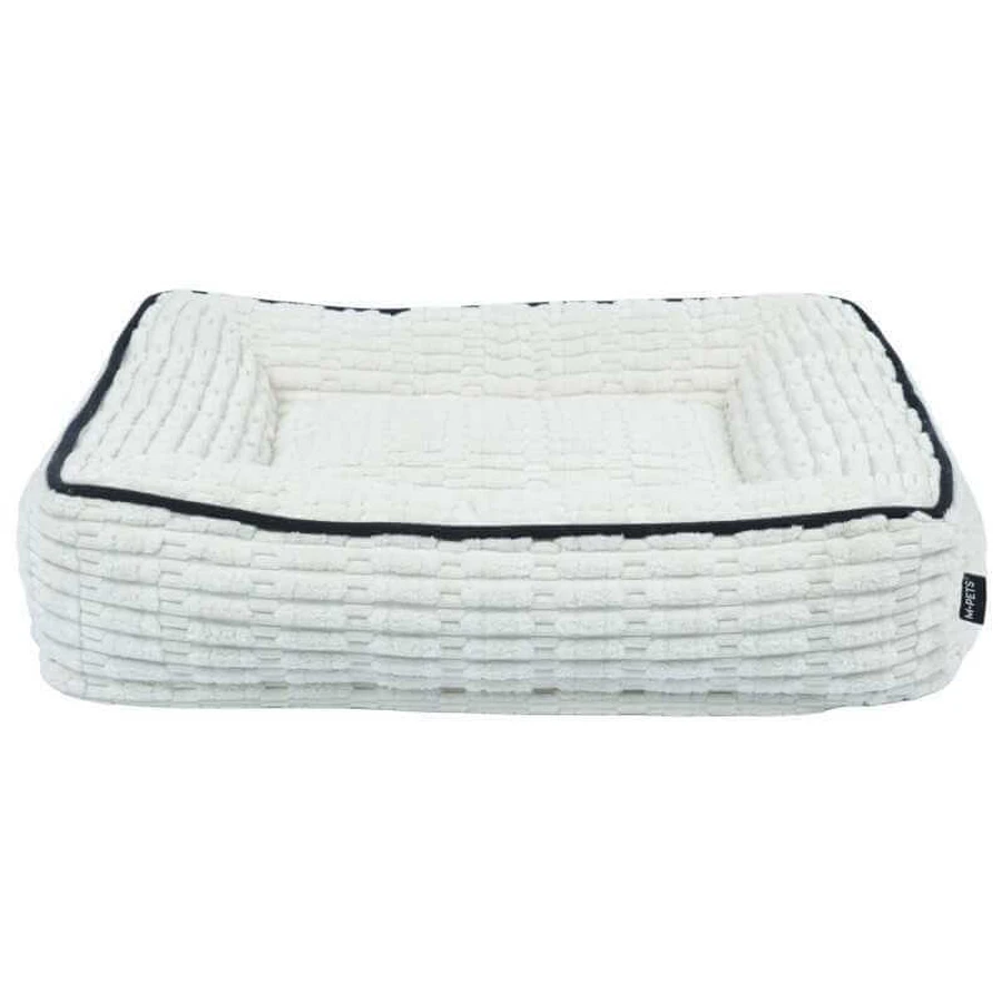 M-Pets Warm Hug Creamy Dreams - Лежак для котів та собак; L (80x65x20 см) (Кремовий): ціни та характеристики