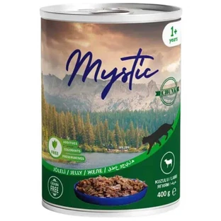 Mystic Jelly - Консервований корм шматочки ягнятини в желе для котів; 400 г