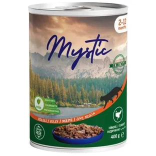Mystic Jelly - Консервований корм шматочки індички в желе для кошенят; 400 г