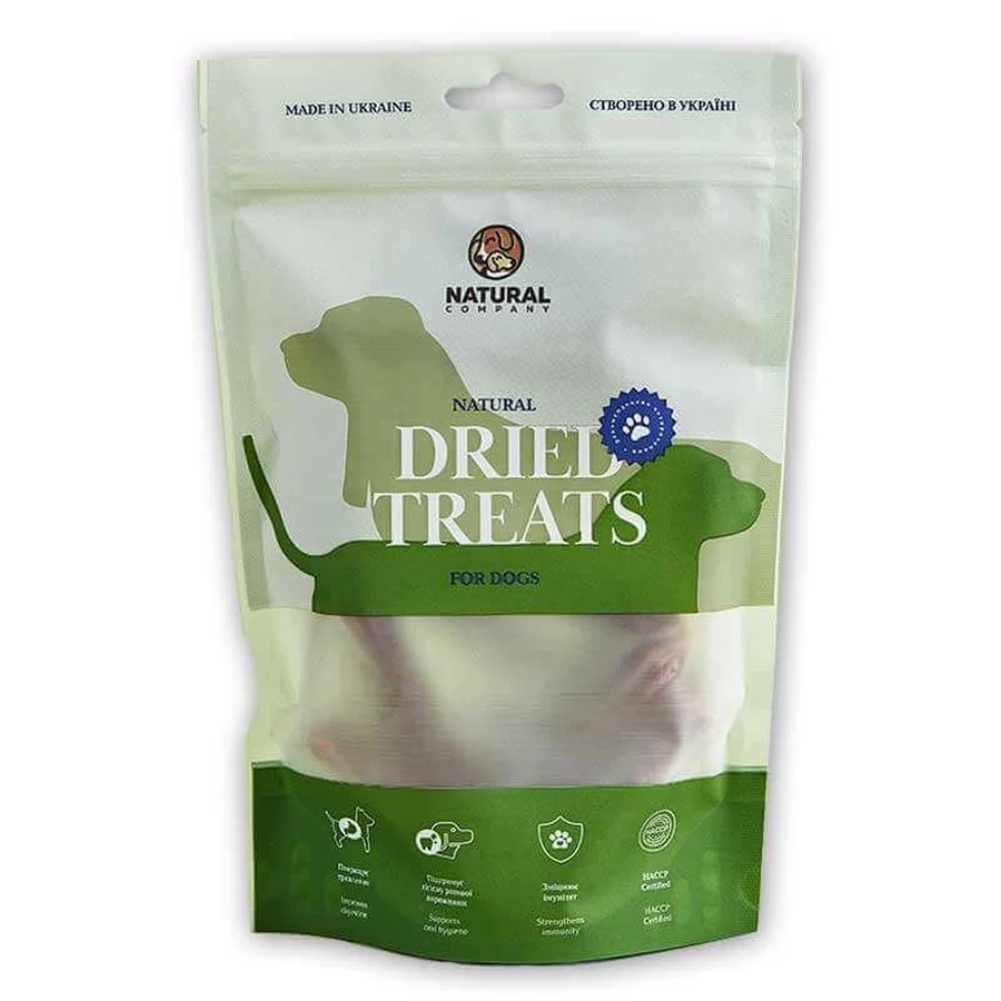 Natural (Натураль) Ласощі сушені – Сосиски баранячі для собак; 100 г (10 шт.): ціни та характеристики