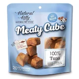 Natural Kitty (Натураль Китти) Meaty Cube 100% Tuna - Натуральное лакомство кубики из тунца для котов и собак; 60 г Sale!