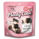Natural Kitty (Натураль Китти) Meaty Cube 100% Mackerel - Натуральное лакомство кубики из скумбрии для котов и собак; 60 г Sale!