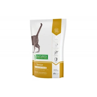 Nature's Protection (Нейчерес Протекшн) Senior - Сухой корм с лососем для пожилых кошек; 400 г