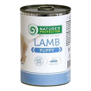 Nature's Protection Puppy Lamb – Консервированный корм с мясом ягнёнка для щенков; 800 г