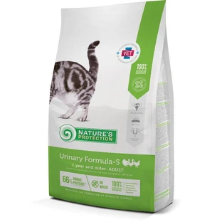 Nature‘s Protection Urinary Formula-S Adult - Ветеринарна дієта з птицею для підтримки здоров'я сечостатевої системи котів; 2 кг